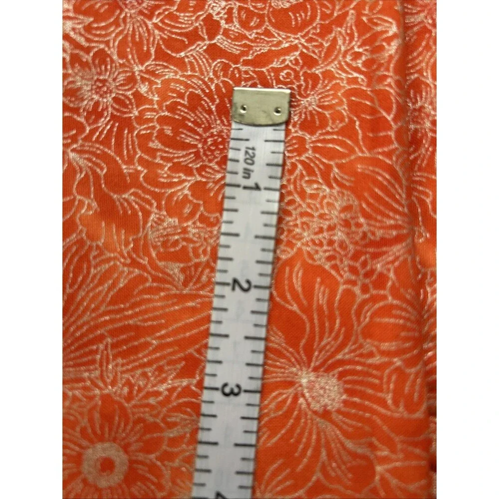 Fabric Lot Quilting Crafts Sewing Art Project Cotton Prints Red Tones 6 Pc